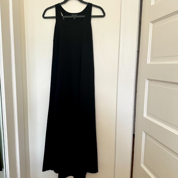 Athleta Presidio Traveler Maxi Dress Black XS NWT Pockets - Picture 5 of 5